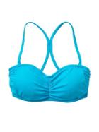 Athleta Womens Bandeau Bikini Size 32b/c - Bora Bora Blue