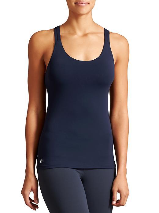 Athleta Womens Optimism Tank Size L Tall - Navy
