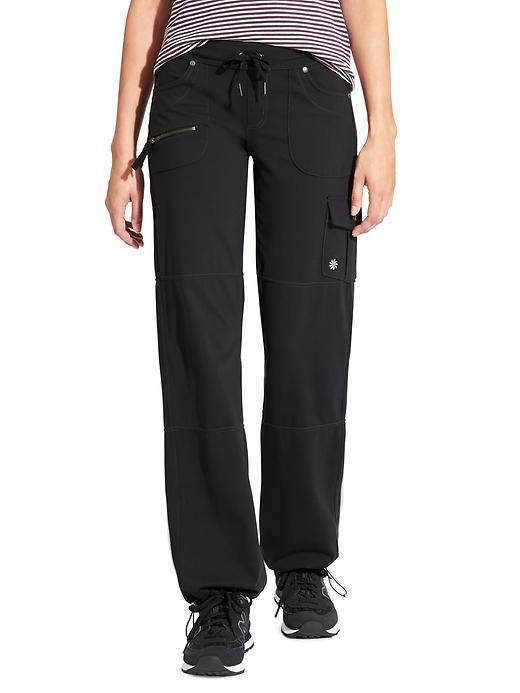 Athleta Womens Bettona Boyfriend Pant Size 2x Plus - Black