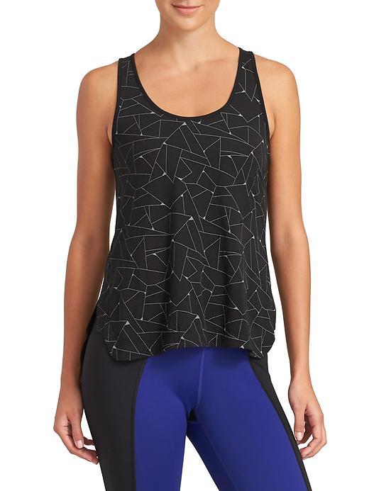 Athleta Womens Corner Lane Tank Size L - Black