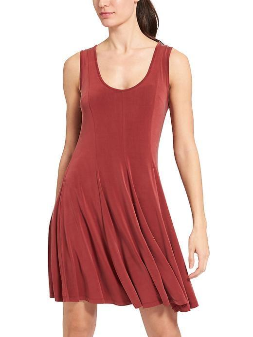 Athleta Womens Drift Dress Size S - Rose Russet
