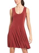 Athleta Womens Drift Dress Size S - Rose Russet