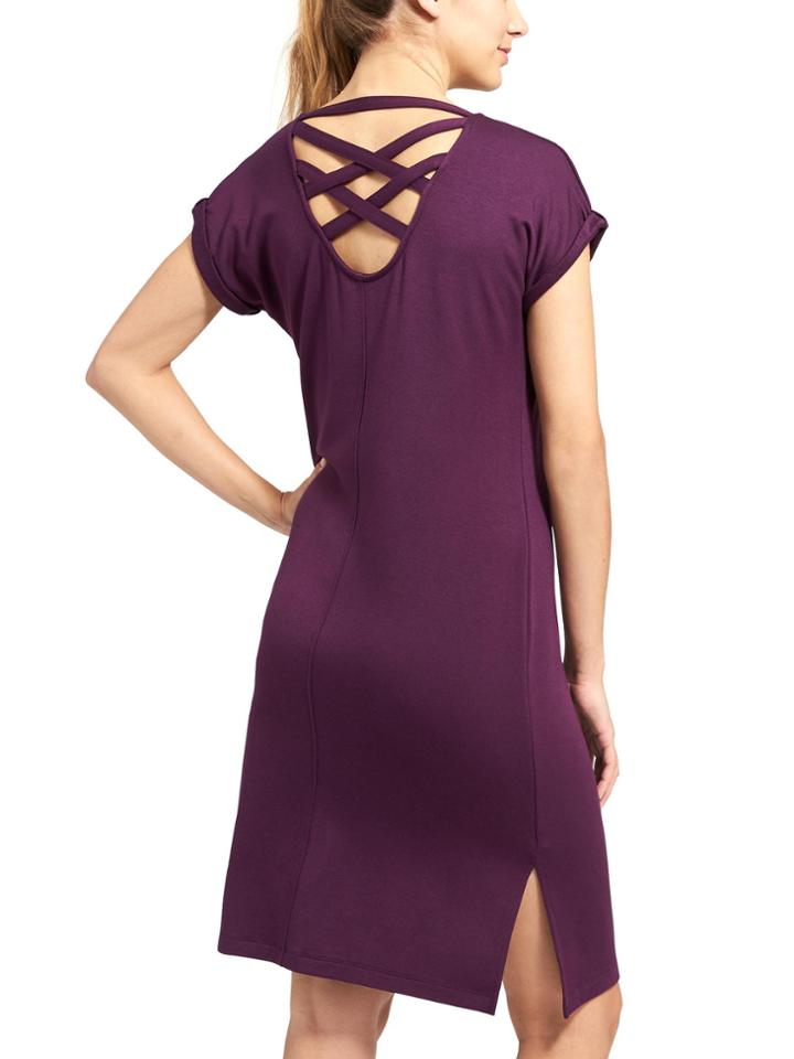 Crossback Sweatshirt Dress