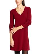 Athleta Womens Nordic Dress Size L - Ruby Red Heather