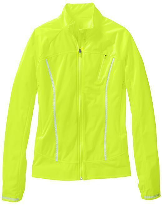 Athleta Womens Queen Of The Mountain Jacket Size 1x Plus - Highlighter Yellow