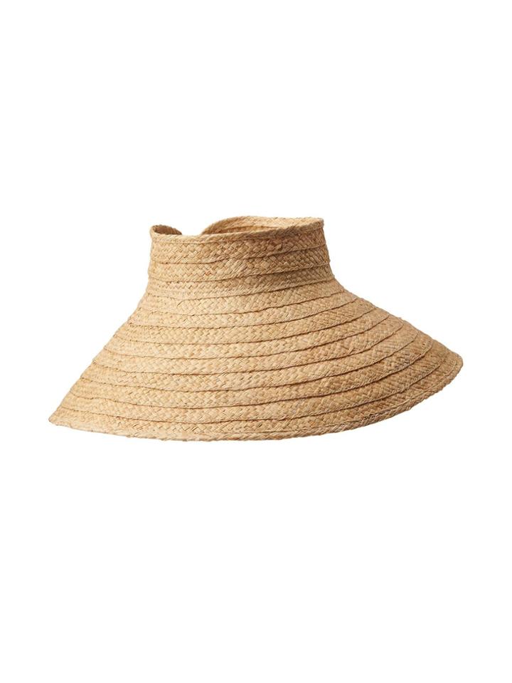Straw Travel Visor