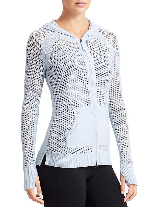 Athleta Womens Sunscape Sweater Size 1x Plus - Sterling Silver