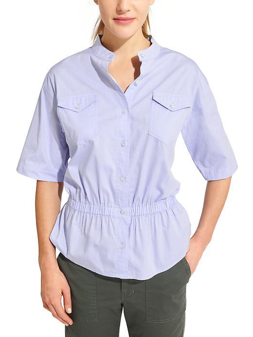 Athleta Womens Tribeca Top Size L - Blue