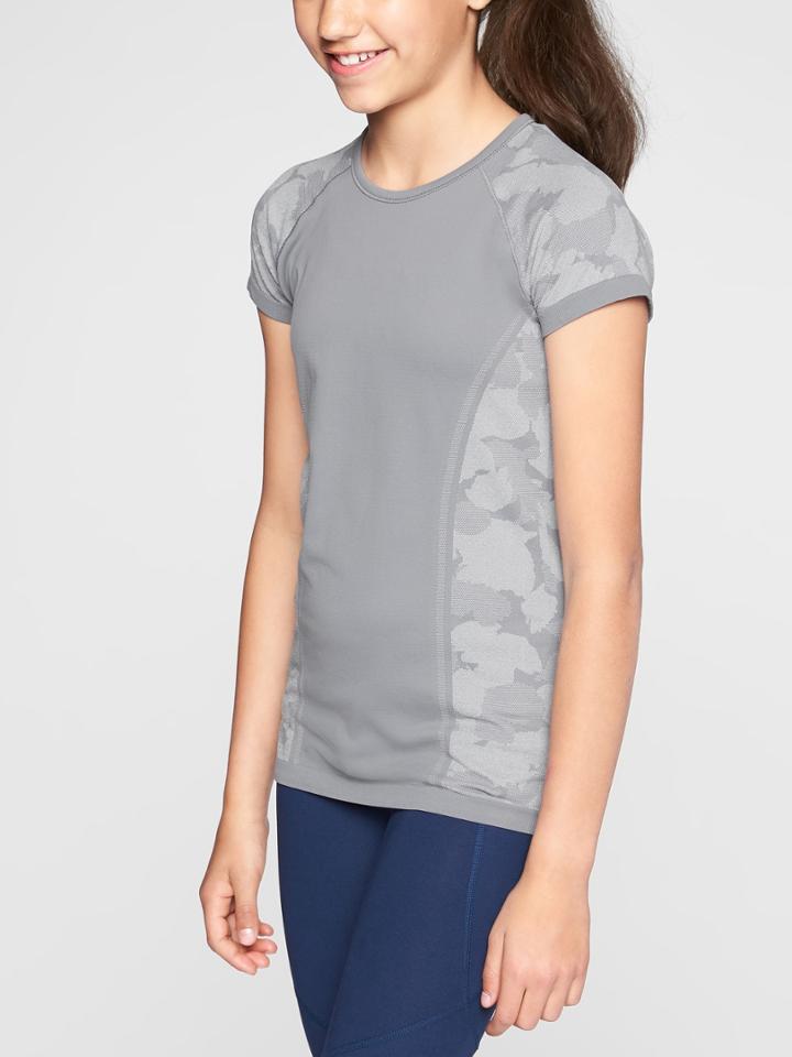 Athleta Girl Camo Tracker Tee