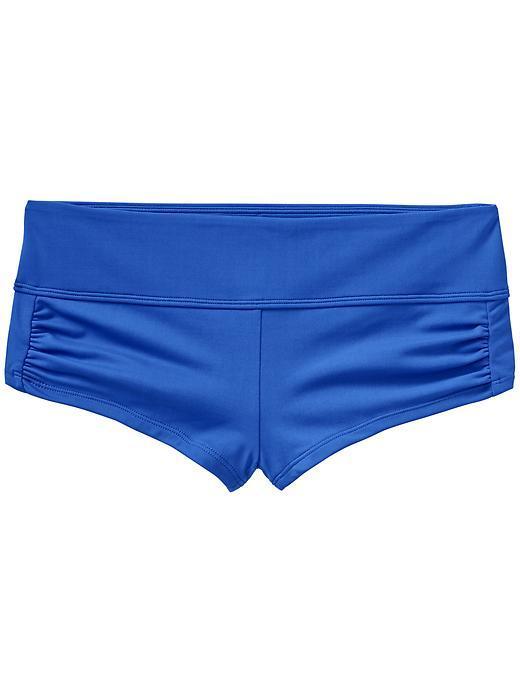 Athleta Womens Shirred Short Size L - Caspian Blue
