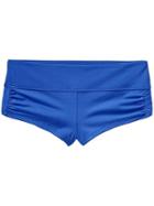 Athleta Womens Shirred Short Size L - Caspian Blue