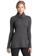 Athleta Cashmere Surrey Sweater - Charcoal Heather