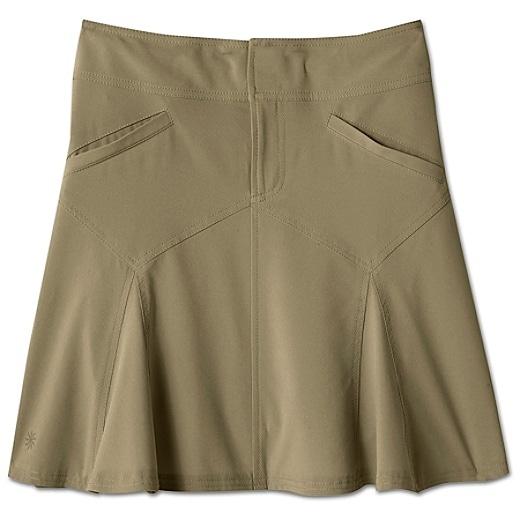 Athleta Womens All Terrain Skirt Size 8 Tall - Cargo