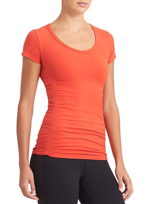 Athleta Womens Pure Tee Size L - Grenadine Red