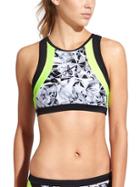 Athleta Womens Streamline Bikini Size L - Belharra Print