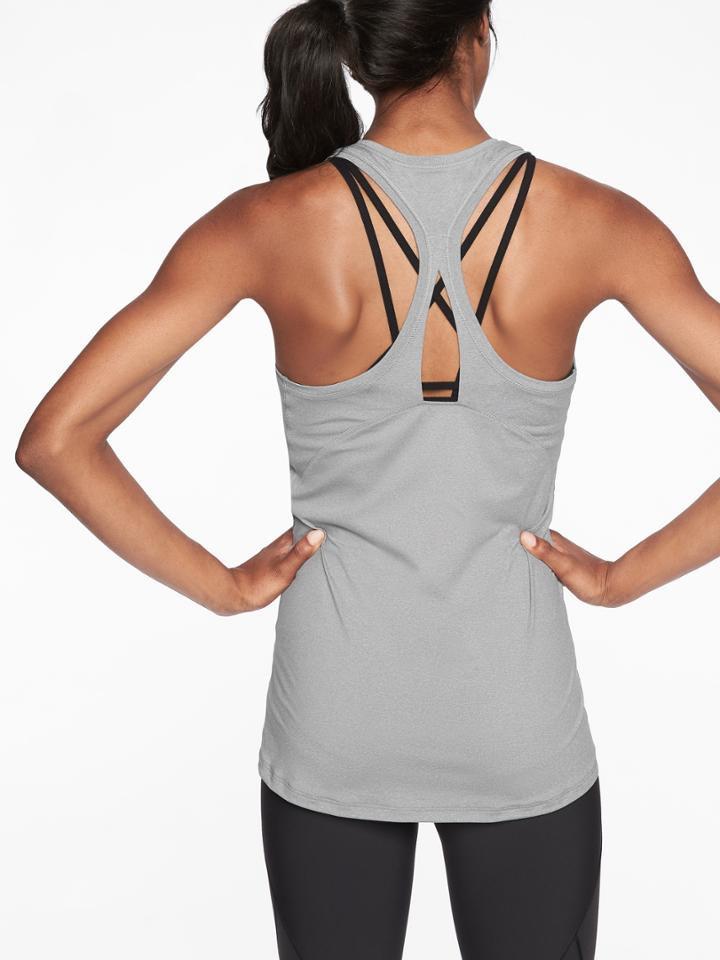 Limitless Heather Keyhole Tank