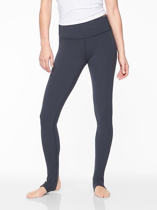 Athleta Womens Barre Stirrup Tight Flint Grey Size Xxs