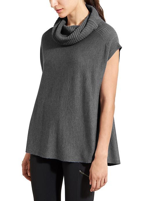 Athleta Womens Kennewick Sweater Size L - Dark Heather Grey