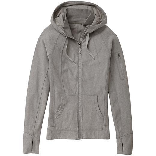 Athleta Lightweight Strength Hoodie - Grey Taupe Heather