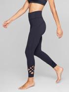 Athleta Womens High Rise Sublime 7/8 Tight Size L Tall - Navy