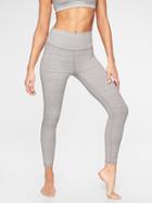 Athleta Womens High Rise Jacquard Chaturanga 7/8 Tight Quail Size 1x