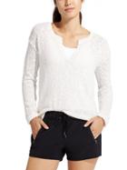 Athleta Womens Weekend Pullover Size L - Dove/dove