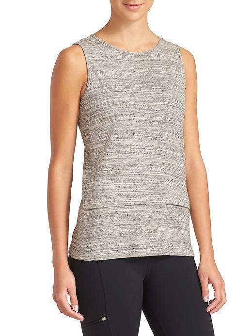 Athleta Womens Valley Tank Size L - Grey Heather