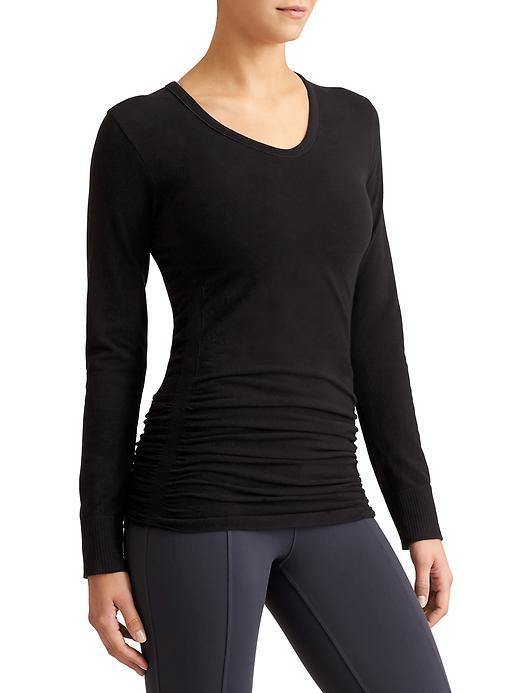 Athleta Womens Pure Top Size L - Black
