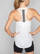 Athleta Womens Incline Tank Bright White Size Xl