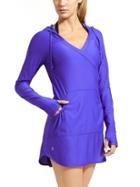 Athleta Womens Wick-it Wader Coverup Size L Tall - Powerful Blue