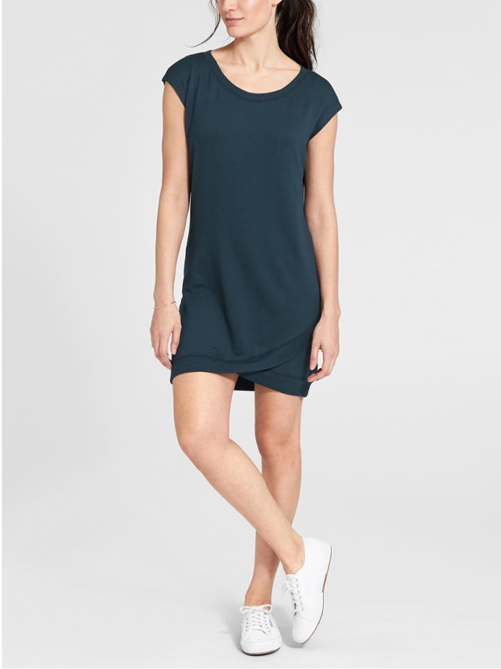 Short Sleeve Criss Cross Dress