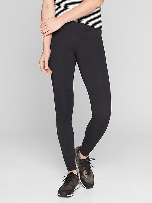 Athleta Womens Excursion Tight Size S Tall - Black