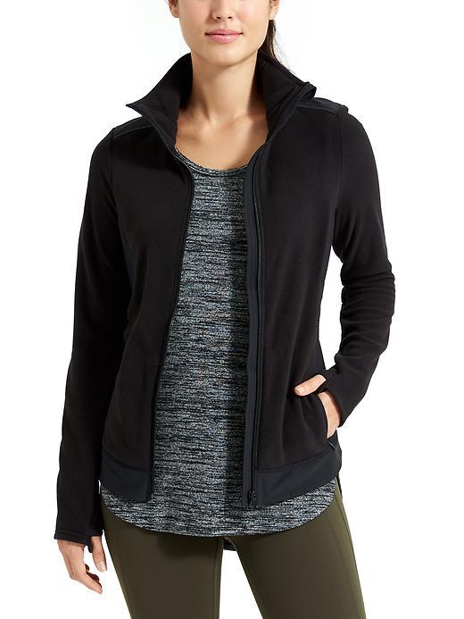 Athleta Womens Outlander Jacket Size L - Black