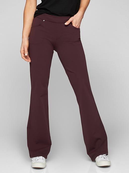 Athleta Womens Bettona Classic Pant Size L Tall - Cassis
