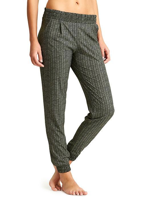 Athleta Womens Tropic Aliso Pant Size 0 - Black/jasper Green