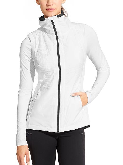 Athleta Womens Sprinter Vest Size L - Bright White