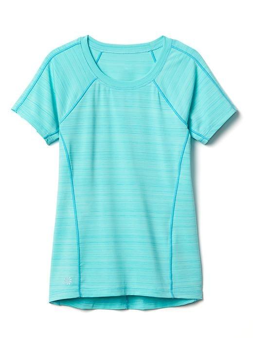 Athleta Sunkissed Tee Size L/12 - Aqua Pools
