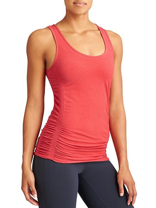 Athleta Womens Pure Tank Size L - Saffron Red Heather