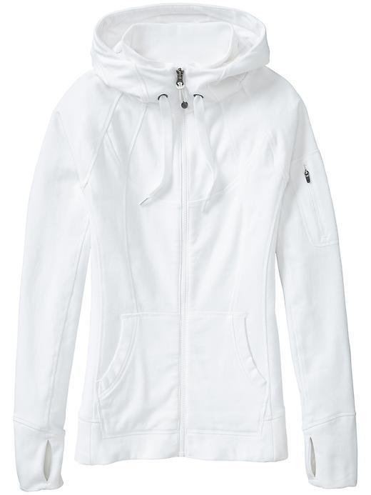 Athleta Womens Lightweight Strength Hoodie Size Xs - White