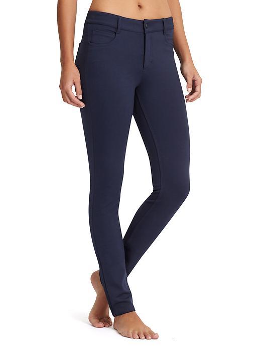 Athleta Womens Ponte Skinny Pant Size 0 - Navy