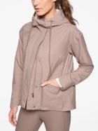 Athleta Womens Stormlover Jacket Bergama Neutral Size L