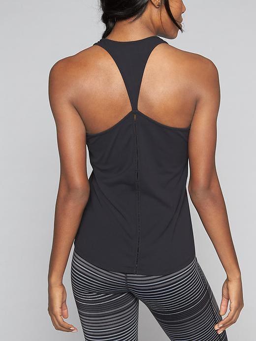 Athleta Womens Inversion Tank 2.0 Size L - Black