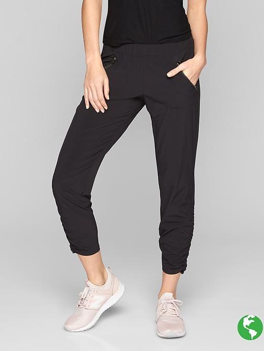 Athleta Womens Aspire Ankle Pant Size 10 - Black