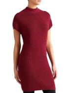 Athleta Womens Pinewood Sweater Dress Size L Tall - Chianti Marl