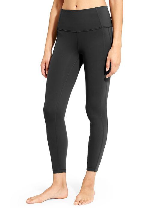Athleta Womens Power Up 7/8 Tight Size L Tall - Black