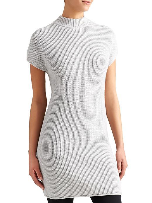 Athleta Womens Pinewood Sweater Dress Size L Tall - Light Grey Heather