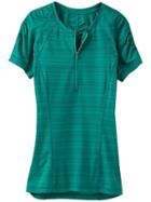 Athleta Womens Pacifica Upf Tee Emerald Green Size Xxs