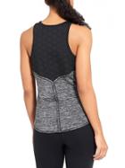 Athleta Womens Mesh Utopia Tank Size L - Black/black