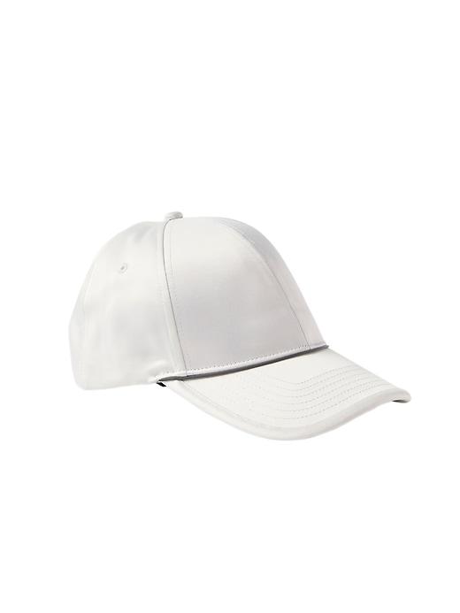 Athleta Womens Sport Satin Cap White Size One Size