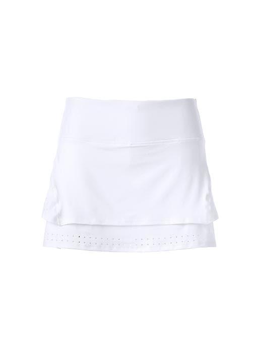 Athleta Womens Stealth Trucool Skort Size L - White
